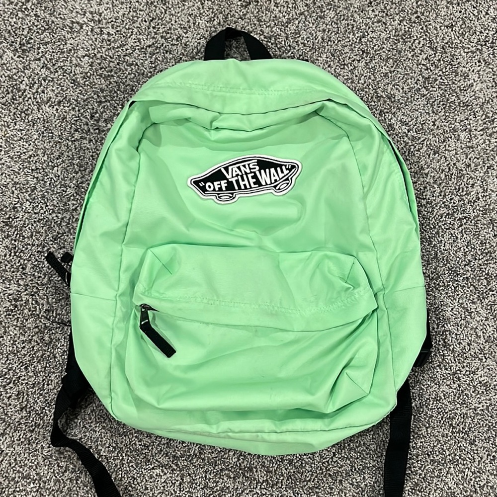Vans mint green backpack